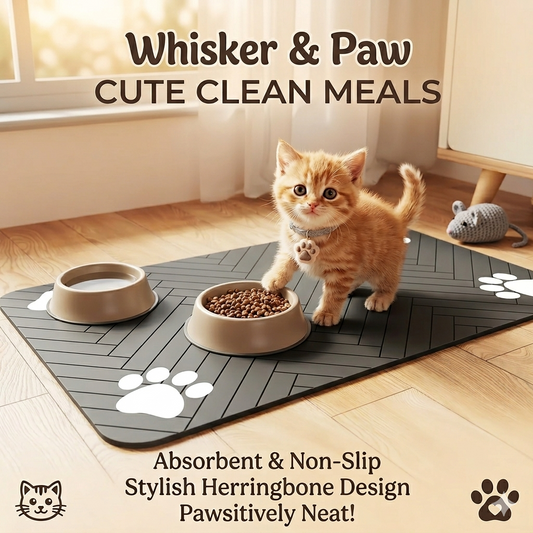 Herringbone Feeding Mat