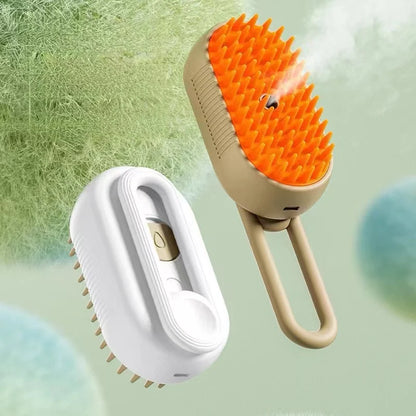 3-in-1 Pet Steam Hair Brush