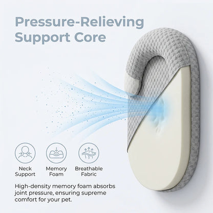 Cooling Ergonomic Pet Bed