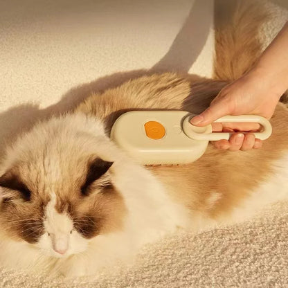 3-in-1 Pet Steam Hair Brush