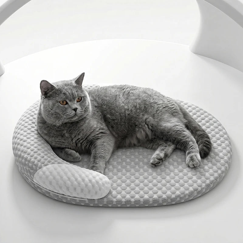 Cooling Ergonomic Pet Bed
