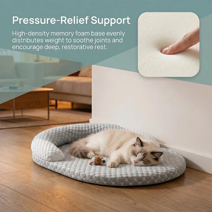 Cooling Ergonomic Pet Bed
