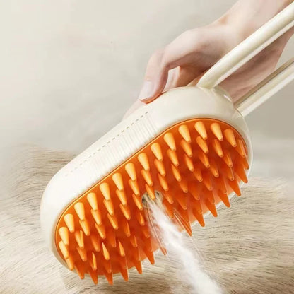 3-in-1 Pet Steam Hair Brush