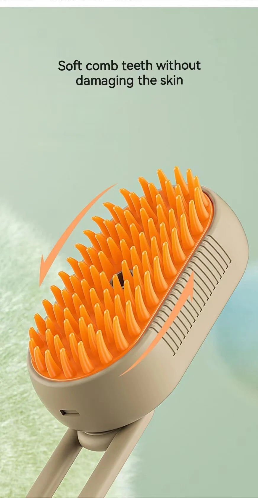 3-in-1 Pet Steam Hair Brush